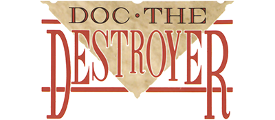 Doc the Destroyer logo for ZX Spectrum
